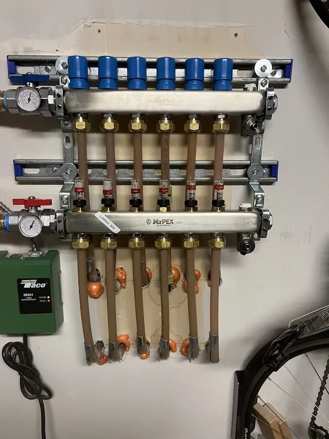 Plumber performing Water Heater Repair at a residential property in Westville